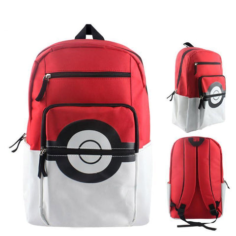 Pokemon Pikachu Poke Ball School Bag Pokemon Pikachu Poke Ball School Bag