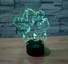Color Changing Pokemon 3D Lamp Color Changing Pokemon 3D Lamp