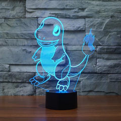 Color Changing Pokemon 3D Lamp Color Changing Pokemon 3D Lamp