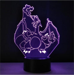 Color Changing Pokemon 3D Lamp Color Changing Pokemon 3D Lamp
