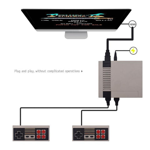 8 Bit Retro Video Game Console