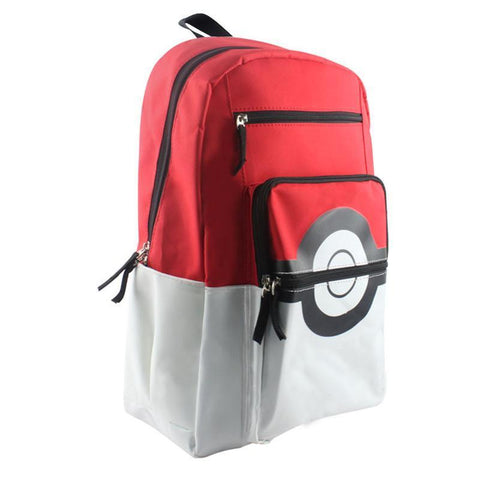 Pokemon Pikachu Poke Ball School Bag