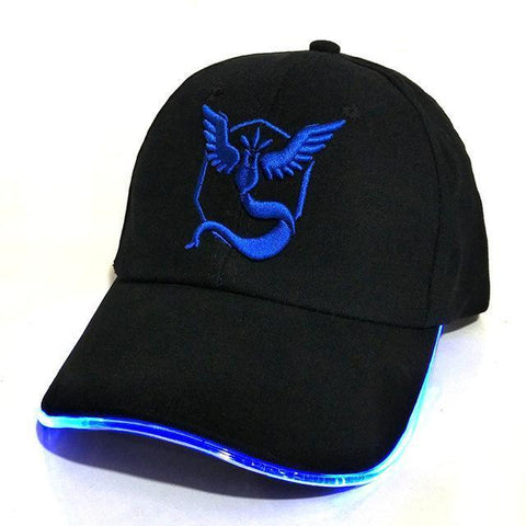 LED Light Pokemon Go Cap Hat