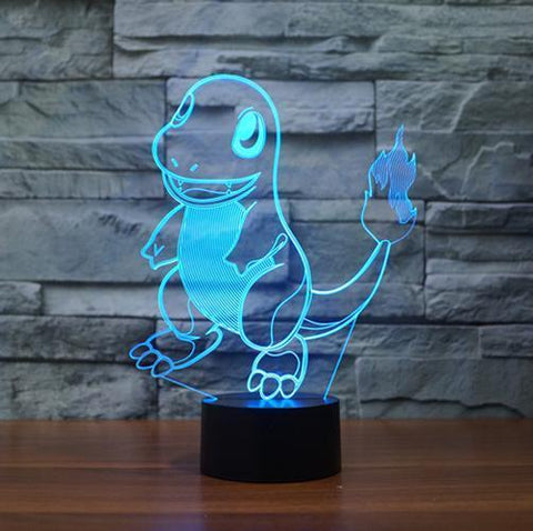 Color Changing Pokemon 3D Lamp