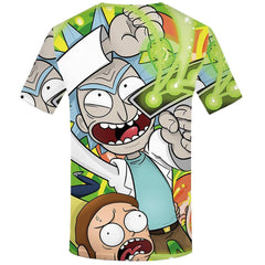 Rick And Morty 3D T-Shirt