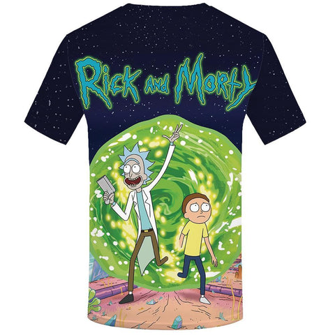 Rick And Morty 3D T-Shirt